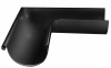 Угол желоба внешний 90 гр.150/100 ПО Ral 9005 Grand Line